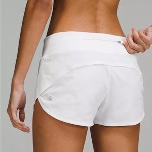 LULULEMON speed up shorts size 6
